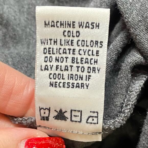 Max Studio Gray Surplice Neck Sleeveless Jogger Jumpsuit Size XS - Picture 8 of 9